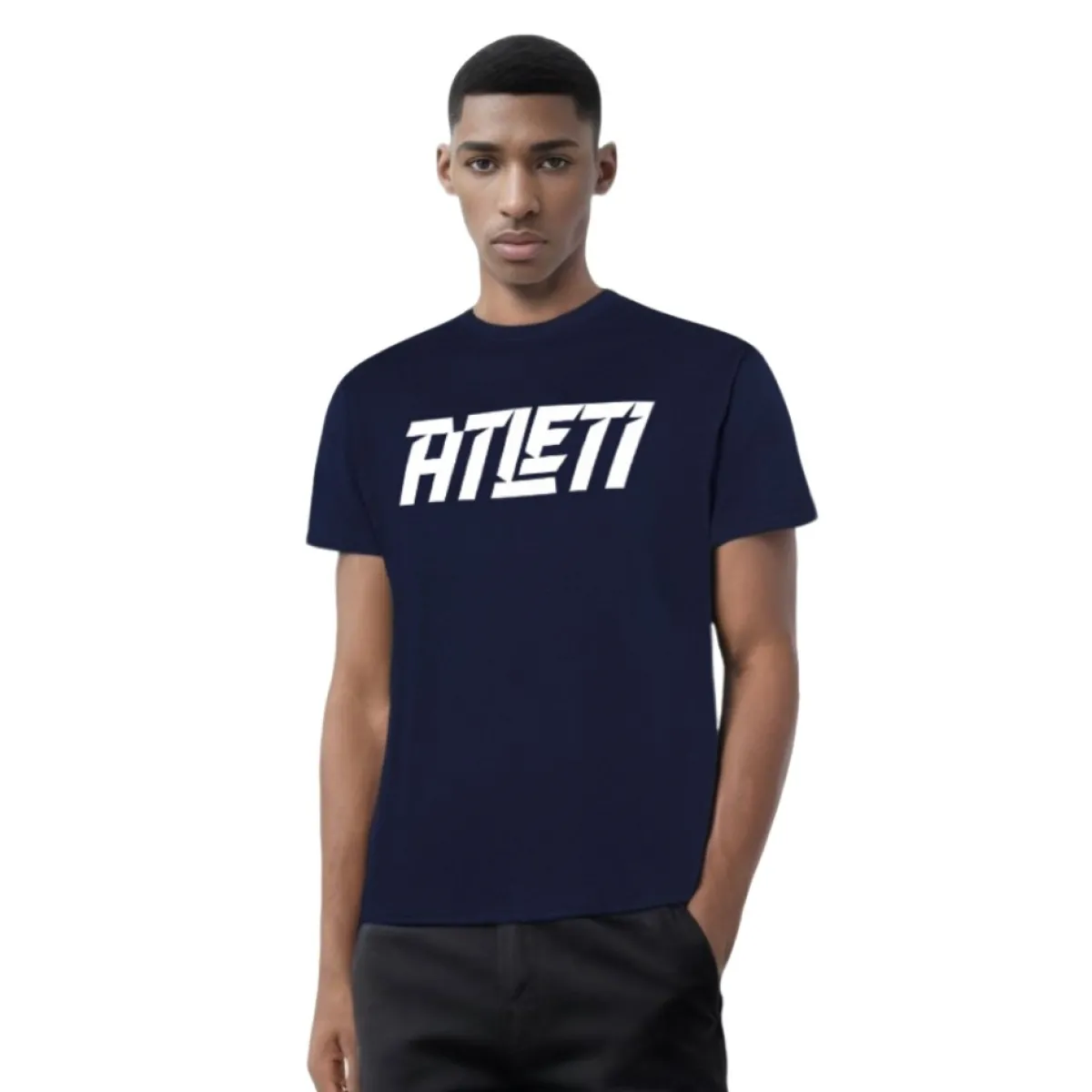 New Atlético de Madrid CAMISETA ATLETI AZUL MARINO