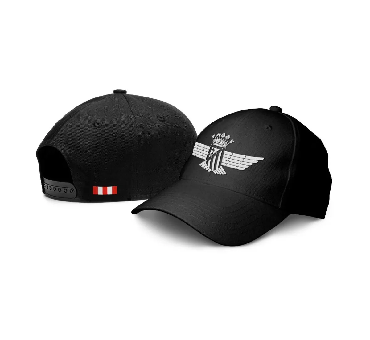 Clearance Atlético de Madrid GORRA NEGRA ESCUDO ATLÉTICO AVIACIóN