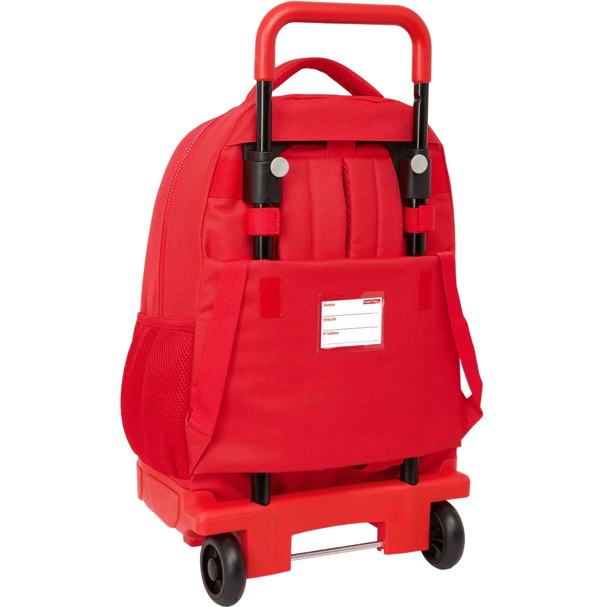 Sale Atlético de Madrid Mochila Carro Compact Extraible Escudo Rayas