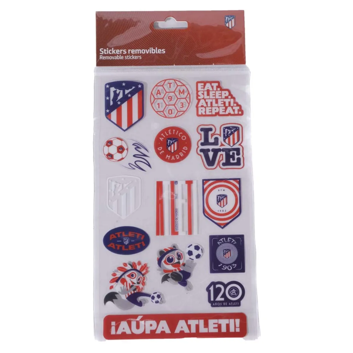 Hot Atlético de Madrid Pegatinas Removibles Atleti